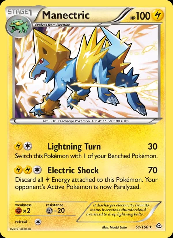 Manectric 61/160, Primal Clash
