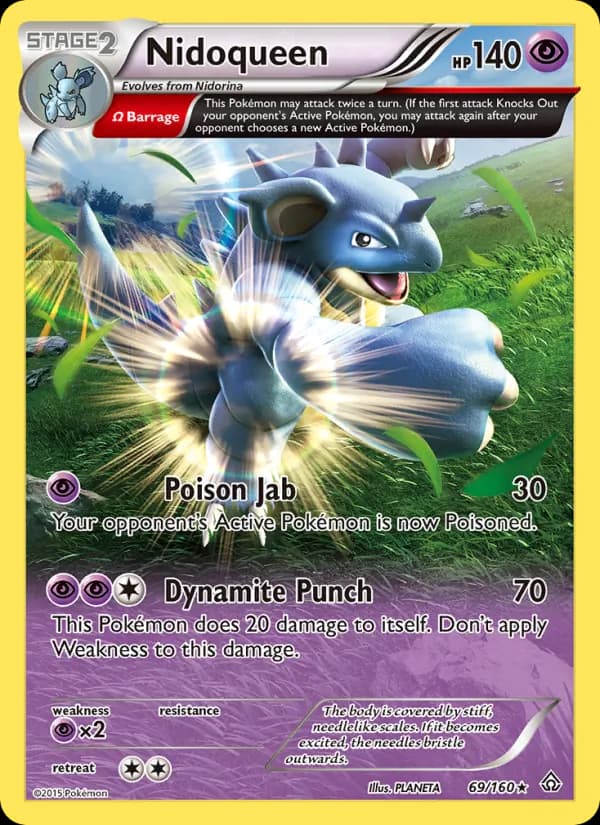 Nidoqueen 69/160, Primal Clash