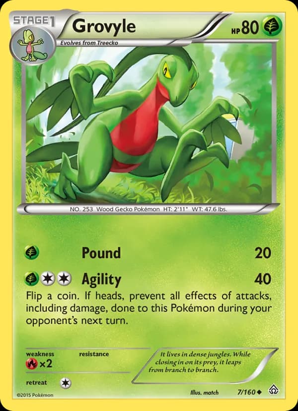 Grovyle 7/160, Primal Clash