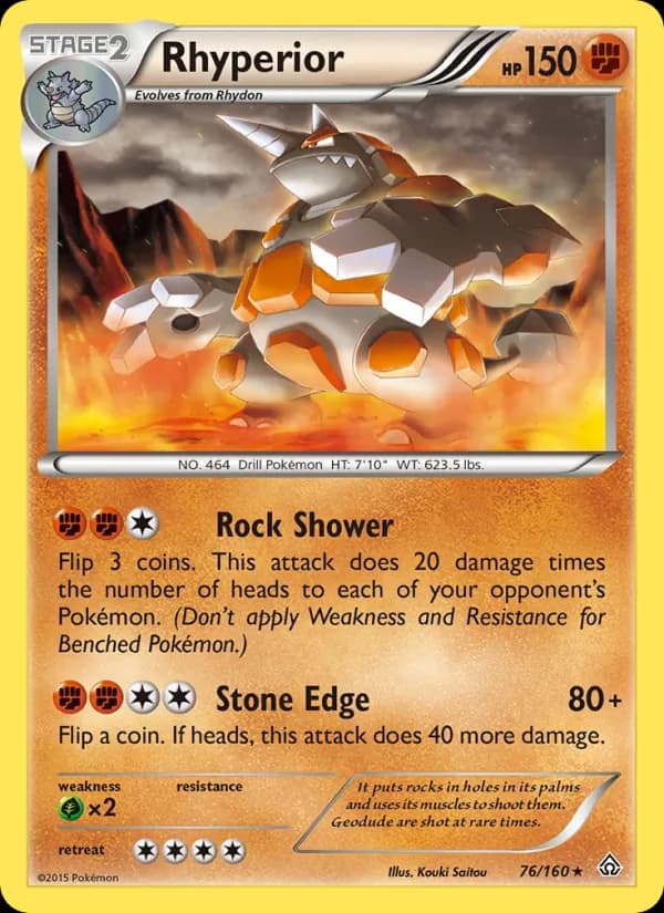 Rhyperior 76/160, Primal Clash