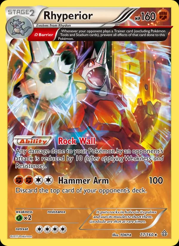 Rhyperior 77/160, Primal Clash