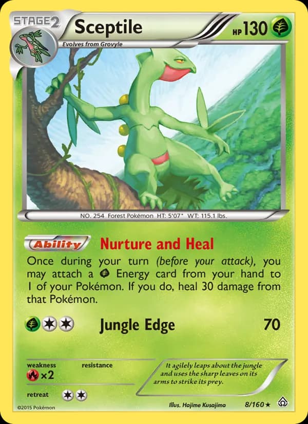 Sceptile 8/160, Primal Clash