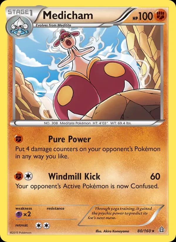 Medicham 80/160, Primal Clash
