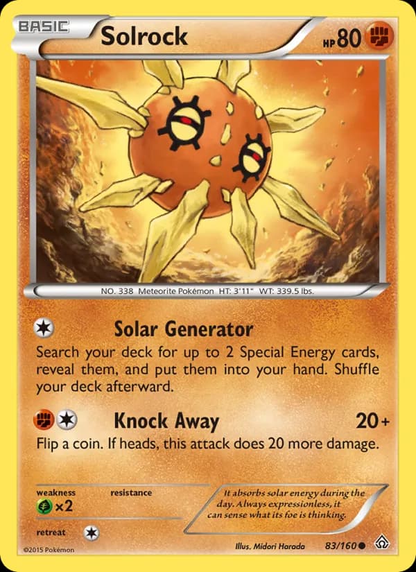 Solrock 83/160, Primal Clash