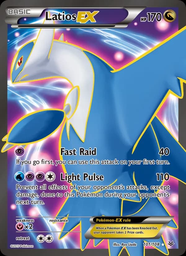 Latios EX 101/108, Roaring Skies