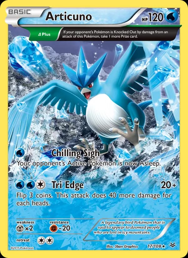 Articuno 17/108, Roaring Skies