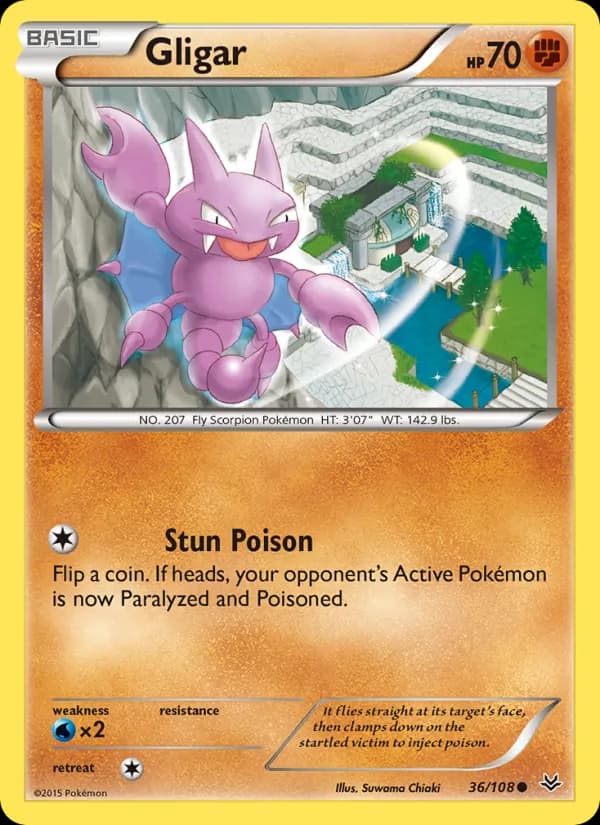 Gligar 36/108, Roaring Skies