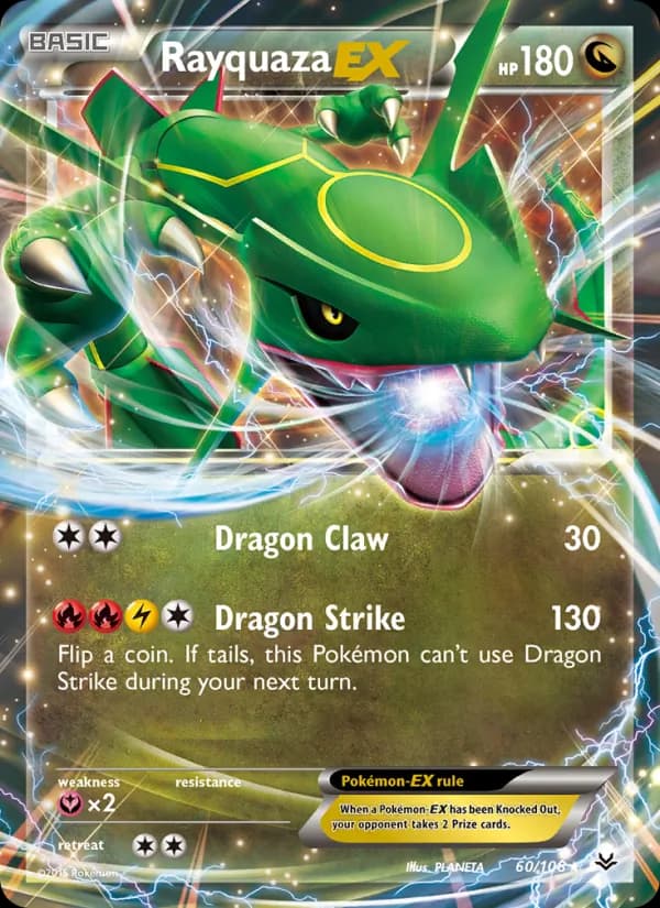 Rayquaza EX 60/108, Roaring Skies