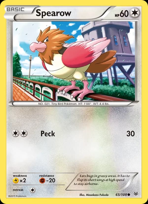 Spearow 65/108, Roaring Skies