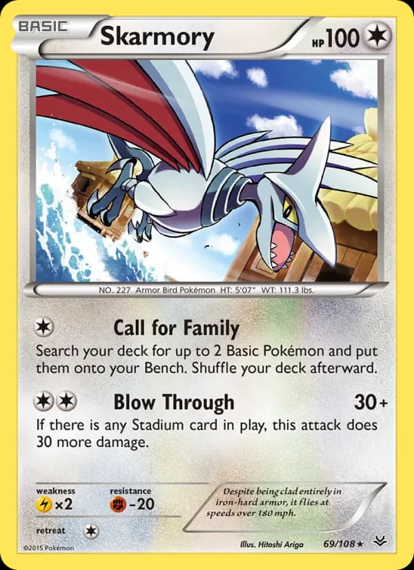 Skarmory 69/108, Roaring Skies