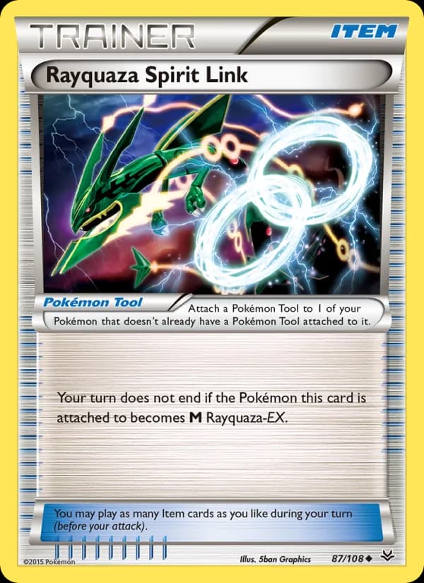 Rayquaza Spirit Link 87/108, Roaring Skies