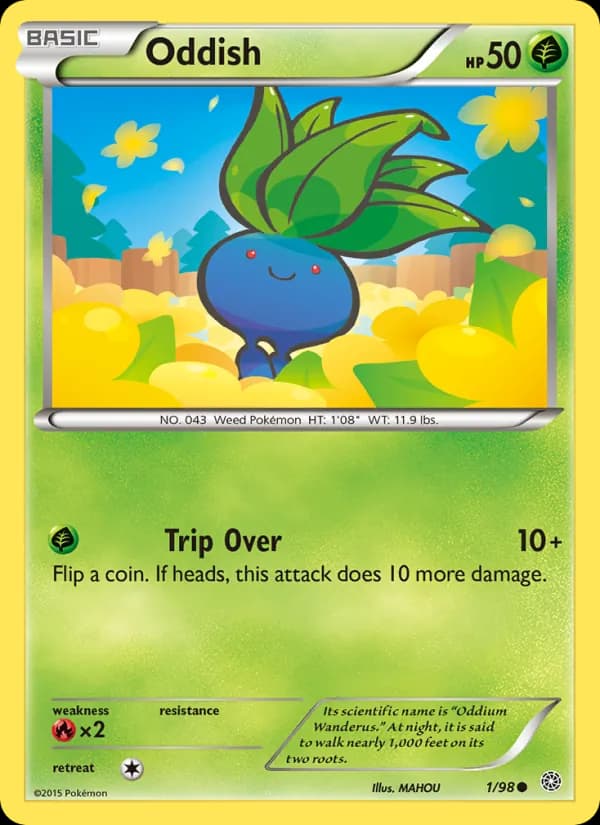 Oddish 1/98, Ancient Origins