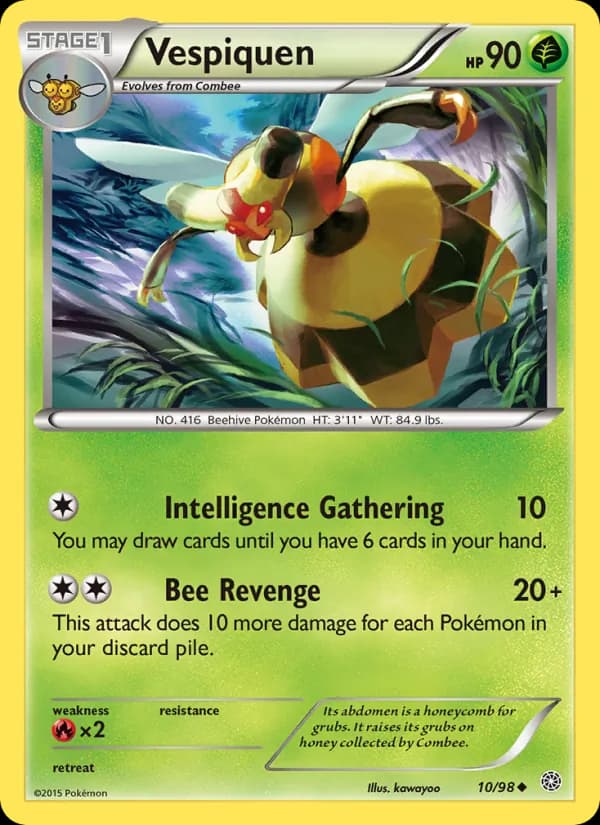 Vespiquen 10/98, Ancient Origins