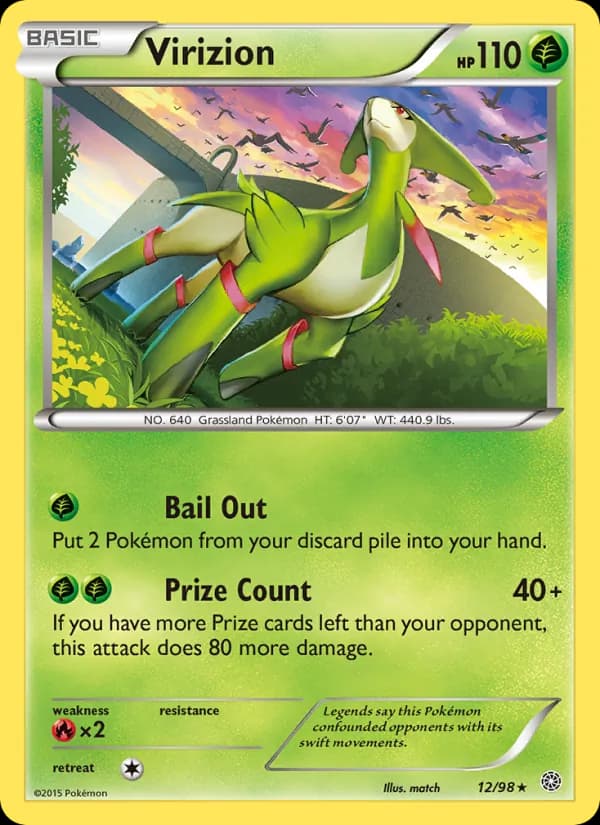 Virizion 12/98, Ancient Origins