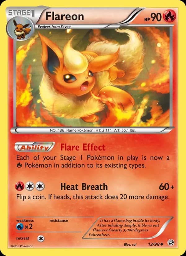 Flareon 13/98, Ancient Origins