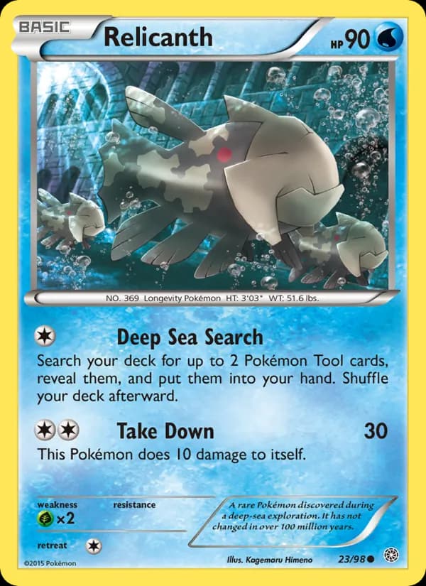 Relicanth 23/98, Ancient Origins