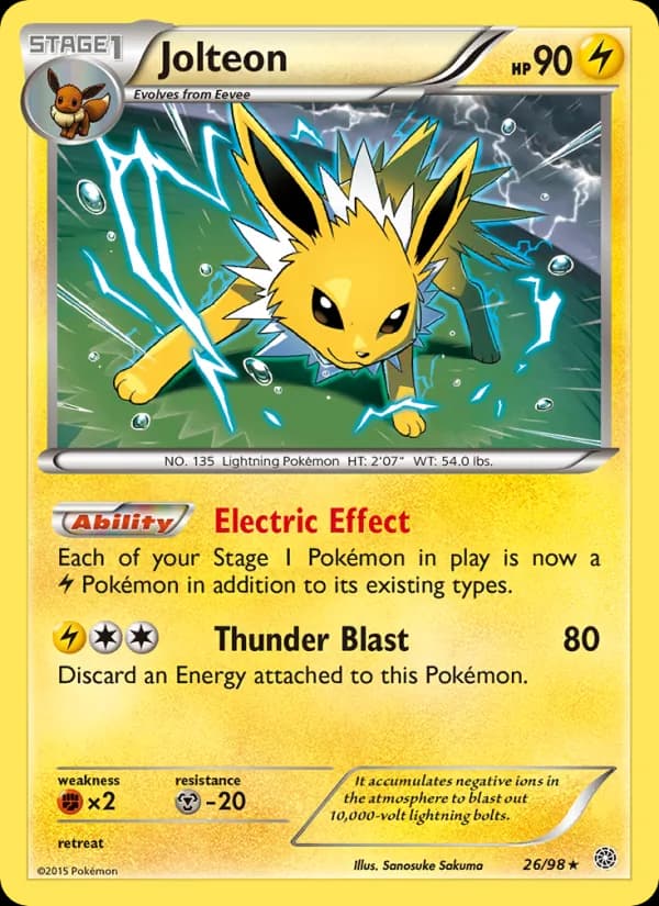 Jolteon 26/98, Ancient Origins