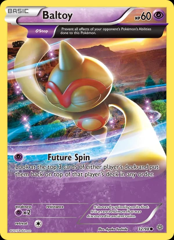 Baltoy 32/98, Ancient Origins