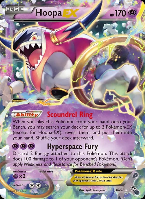 Hoopa EX 36/98, Ancient Origins