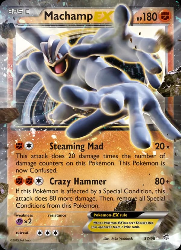 Machamp EX 37/98, Ancient Origins