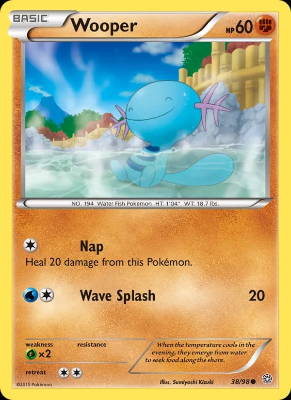Wooper 38/98, Ancient Origins