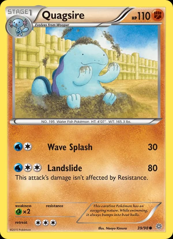 Quagsire 39/98, Ancient Origins