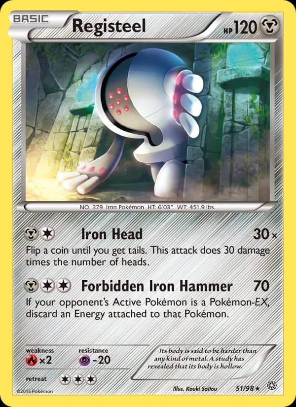 Registeel 51/98, Ancient Origins