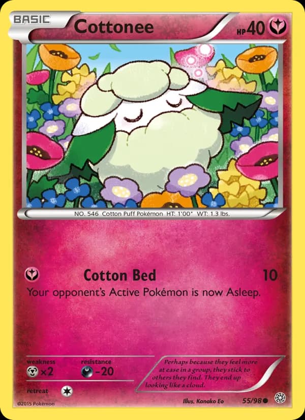 Cottonee 55/98, Ancient Origins