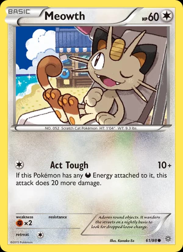 Meowth 61/98, Ancient Origins