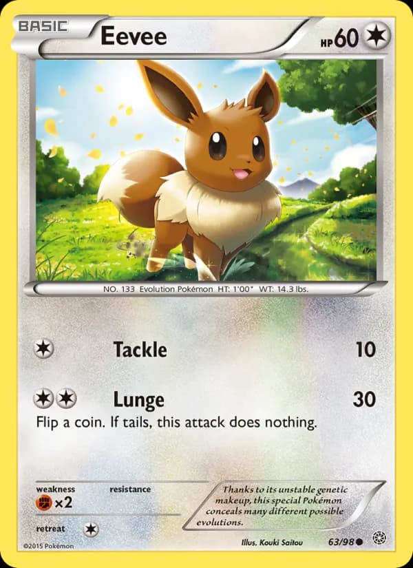 Eevee 63/98, Ancient Origins