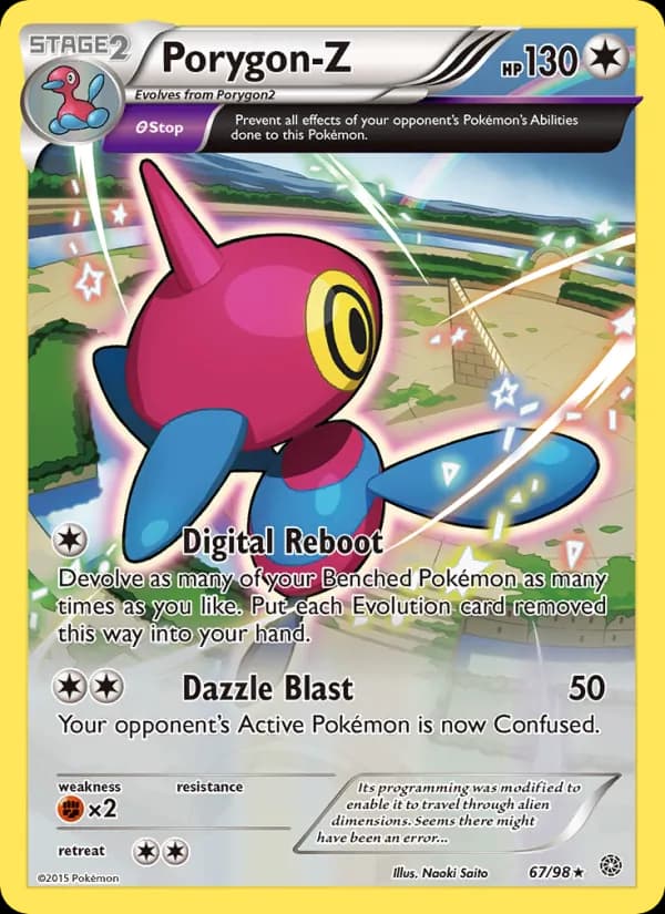 Porygon-Z 67/98, Ancient Origins