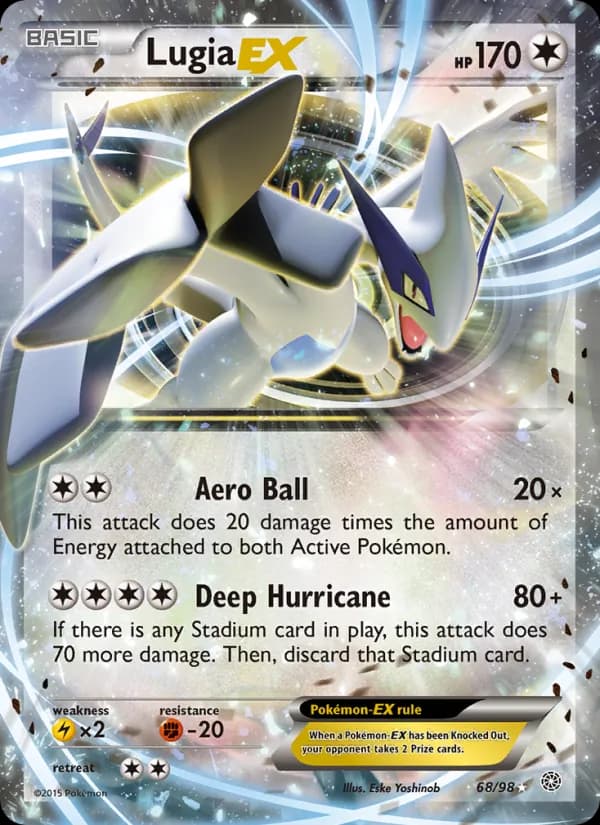 Lugia EX 68/98, Ancient Origins