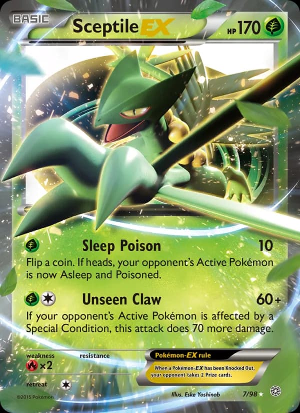 Sceptile EX 7/98, Ancient Origins
