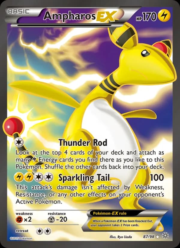 Ampharos EX 87/98, Ancient Origins