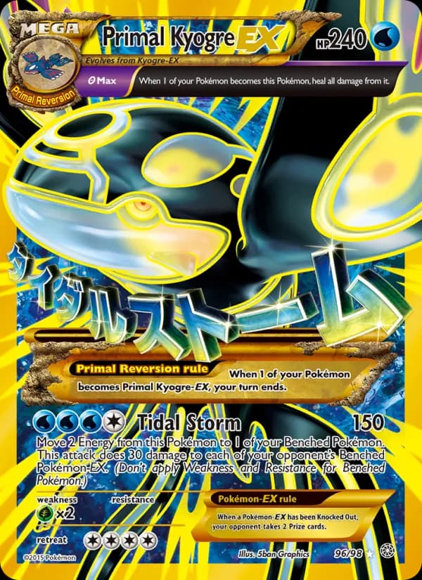 Primal Kyogre EX 96/98, Ancient Origins