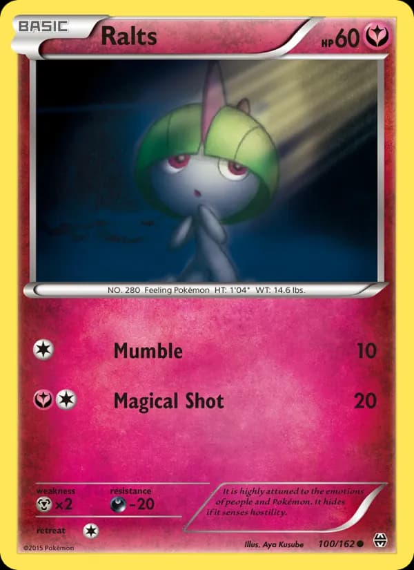 Ralts 100/162, BREAKthrough