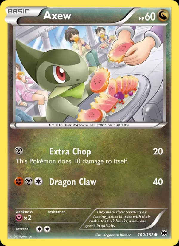 Axew 109/162, BREAKthrough