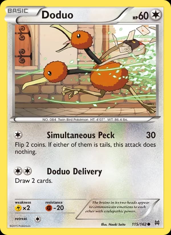 Doduo 115/162, BREAKthrough