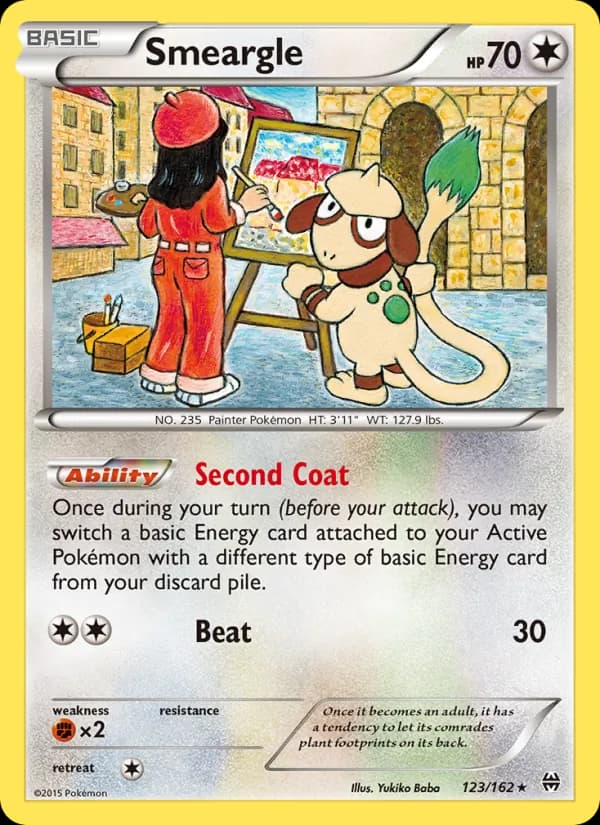 Smeargle 123/162, BREAKthrough