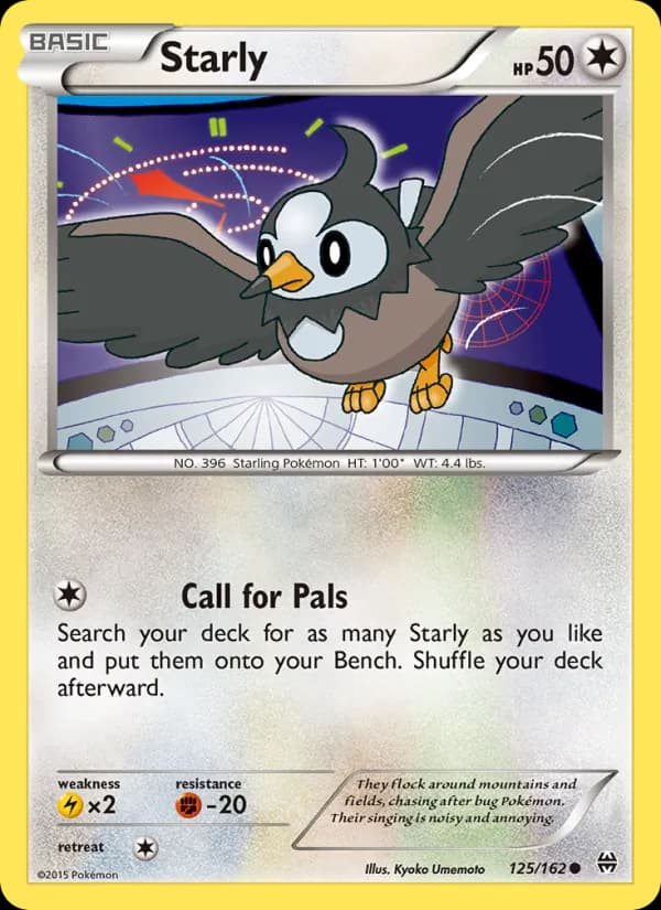 Starly 125/162, BREAKthrough