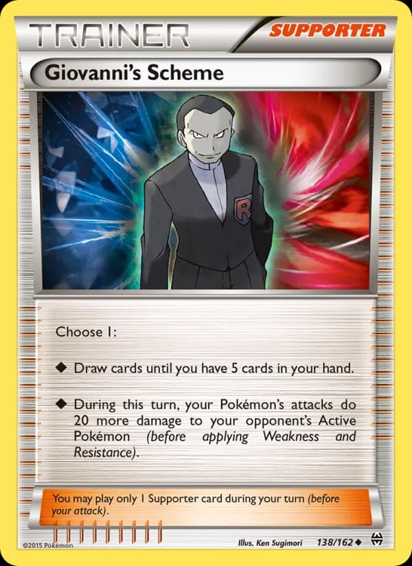 Giovanni's Scheme 138/162, BREAKthrough
