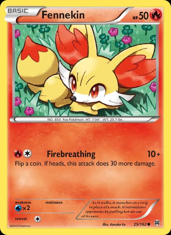 Fennekin 25/162, BREAKthrough