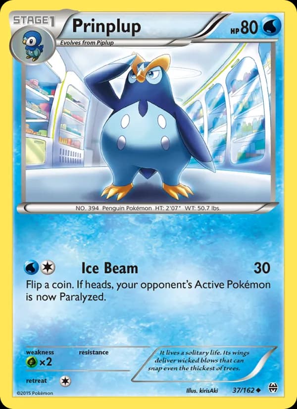Prinplup 37/162, BREAKthrough