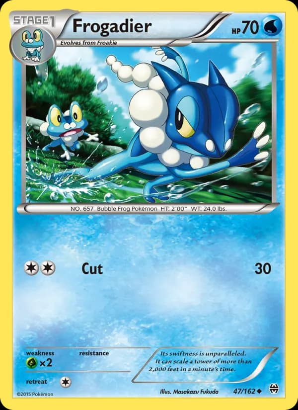 Frogadier 47/162, BREAKthrough