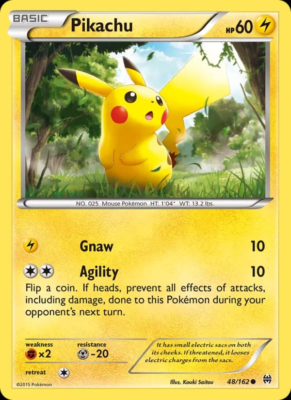 Pikachu 48/162, BREAKthrough