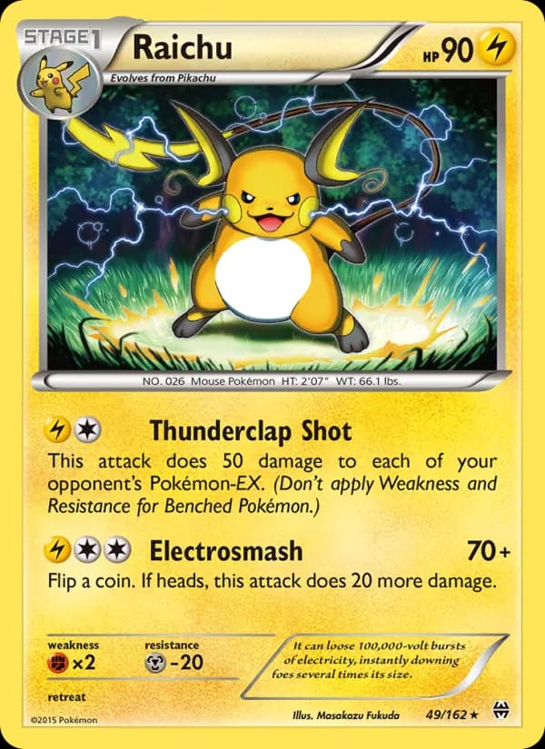 Raichu 49/162, BREAKthrough