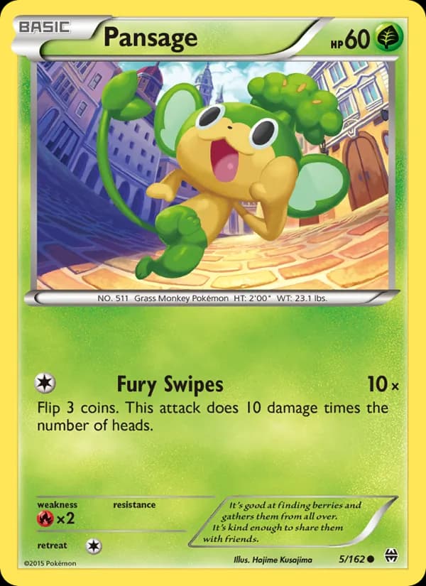 Pansage 5/162, BREAKthrough