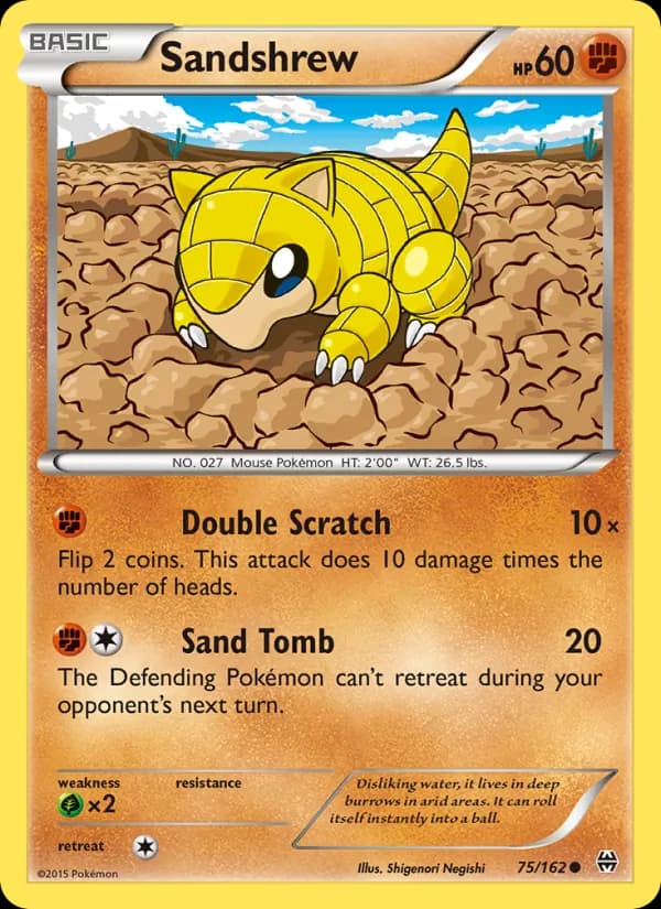 Sandshrew 75/162, BREAKthrough