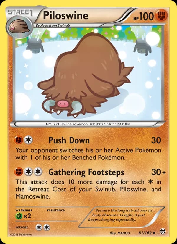 Piloswine 81/162, BREAKthrough