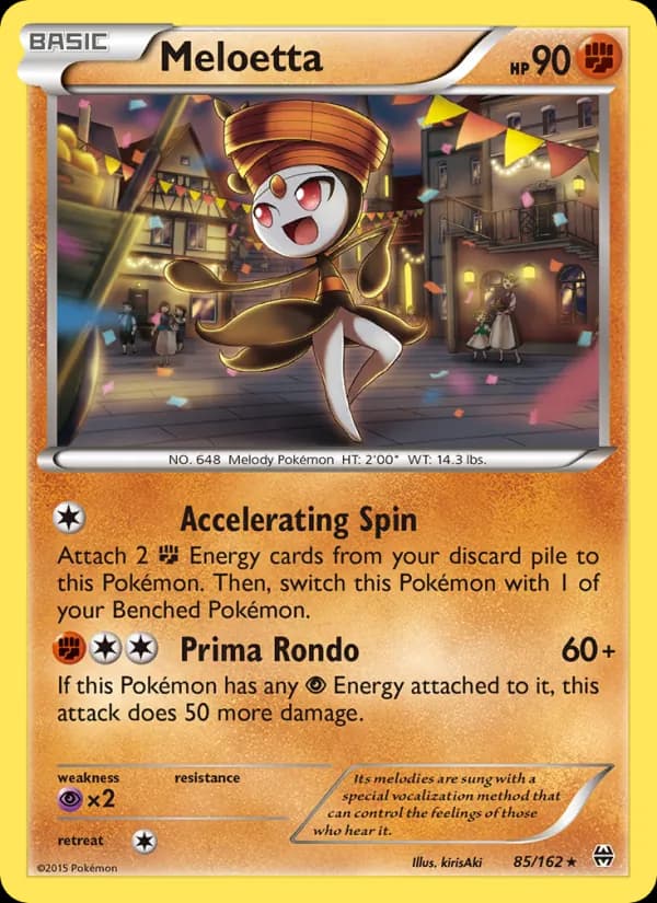 Meloetta 85/162, BREAKthrough